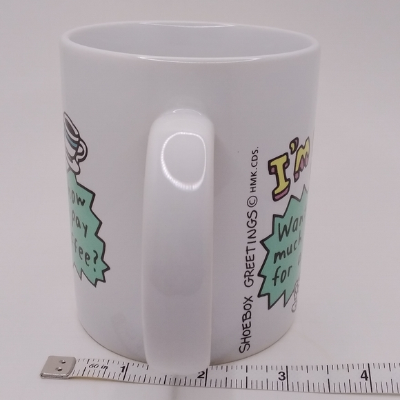 Shoebox Greetings MUG I'm 50 Want to hear how much I used to pay for cup coffee? - Picture 2 of 10
